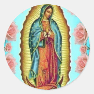 GUADALUPE VIRGIN MEXICO 11 PRODUCTEN RONDE STICKER