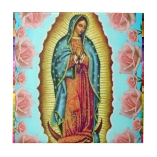 GUADALUPE VIRGIN MEXICO 11  PRODUCTEN TEGELTJE (Voorkant)