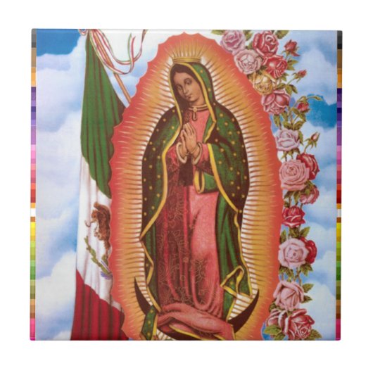 GUADALUPE VIRGIN MEXICO 22  PRODUCTEN TEGELTJE (Voorkant)
