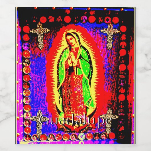 Guadalupe Wijn Etiket (Enkel label)