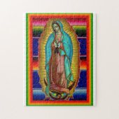 Guadalupe Zarape Tilma Afbeelding Puzzle Legpuzzel (Verticaal)
