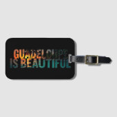 GUADELOUPE BAGAGELABEL (Voorkant (horizontaal))