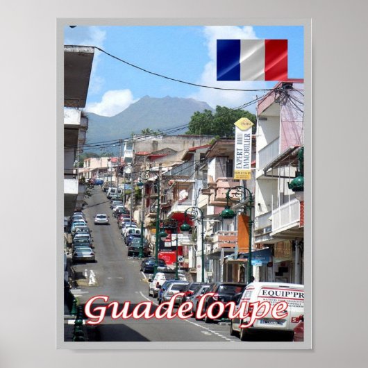 Guadeloupe - Bass Terre - Poster (Voorkant)