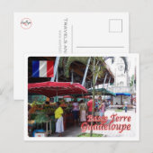 Guadeloupe - Basse Terre - Briefkaart (Voorkant / Achterkant)