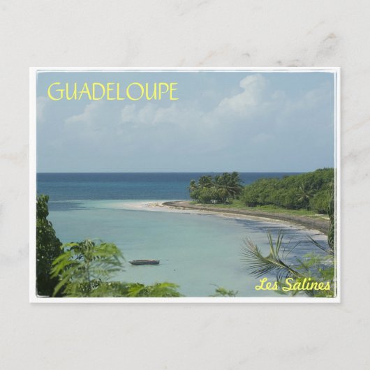 Guadeloupe Briefkaart (Voorkant)