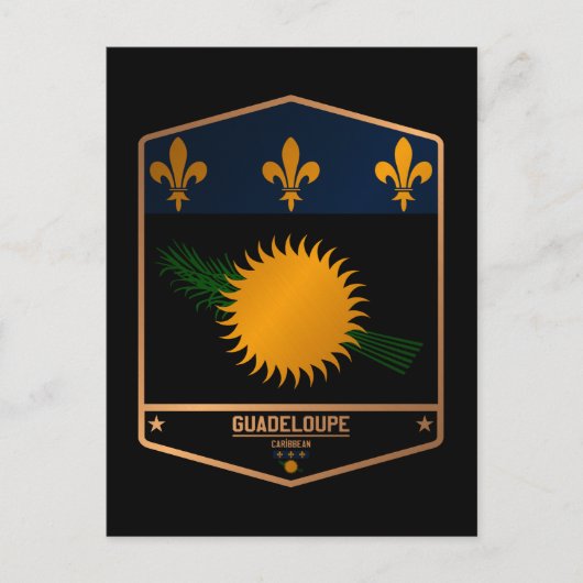 Guadeloupe Briefkaart (Voorkant)