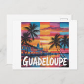 Guadeloupe Briefkaart (Voorkant / Achterkant)