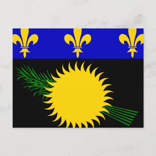 Guadeloupe Briefkaart (Voorkant)