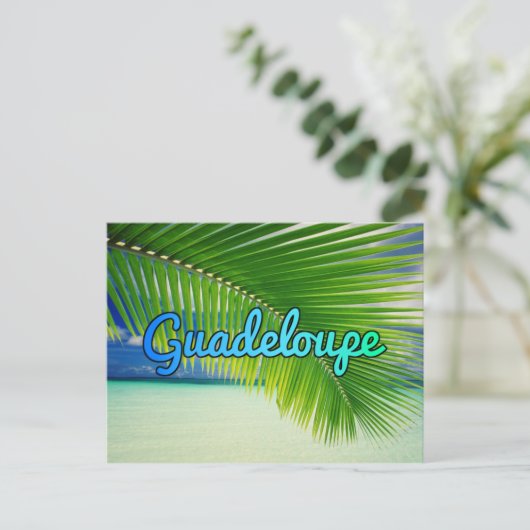 Guadeloupe Briefkaart (Staand voorkant)