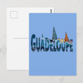 GUADELOUPE BRIEFKAART (Voorkant / Achterkant)