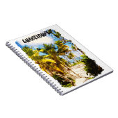 Guadeloupe Caribbean Tropical Island Reizen Notitieboek (Rechterzijde)