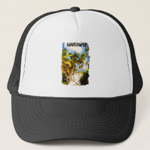 Guadeloupe Caribbean Tropical Island Reizen Trucker Pet