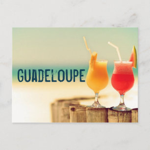 Guadeloupe cocktails briefkaart