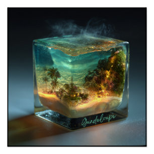 Guadeloupe Ewig: Ingesloten Tropisch Paradijs Perfect Poster