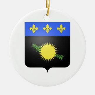 Guadeloupe (Frankrijk) Wapenstaart Keramisch Ornament