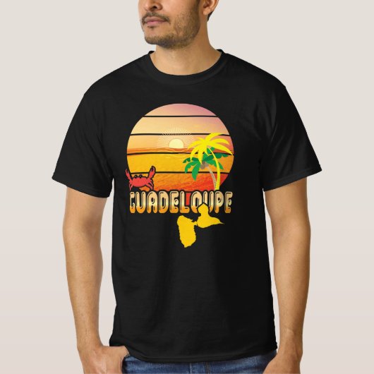 Guadeloupe ide Cadeaus Gwada 971 T-shirt (Voorkant)