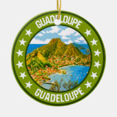 Guadeloupe Keramisch Ornament (Voorkant)