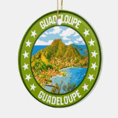 Guadeloupe Keramisch Ornament (Links)