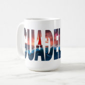 GUADELOUPE KOFFIEMOK (Voorkant links)