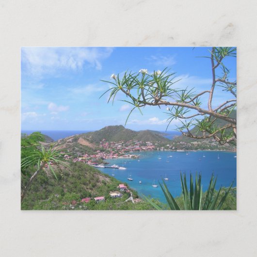 Guadeloupe - La Baie des Saintes Uitzicht Briefkaart (Voorkant)