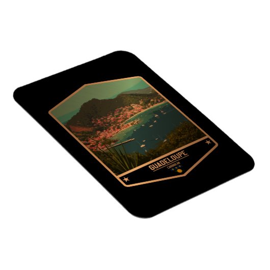 Guadeloupe Magneet (Rechterzijde)