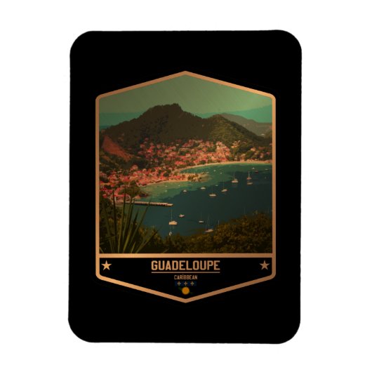 Guadeloupe Magneet (Verticaal)