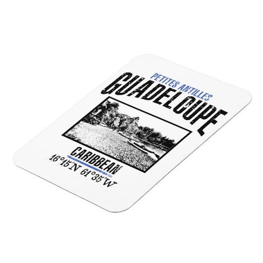 Guadeloupe Magneet (Linkerzijde)