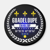 Guadeloupe Magneet (Voorkant)