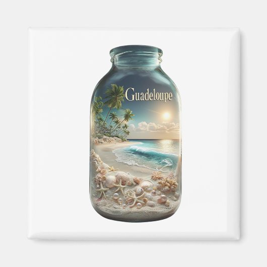 GUADELOUPE MAGNEET (Voorkant)