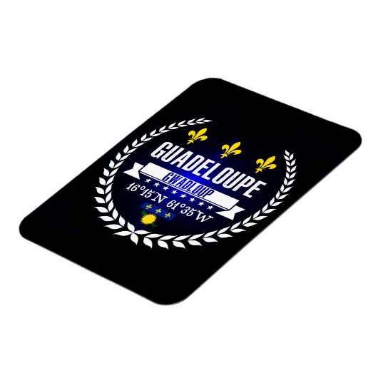Guadeloupe Magneet (Linkerzijde)