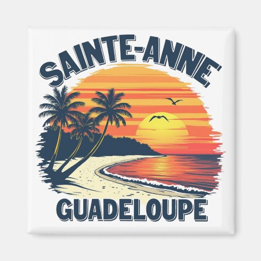 GUADELOUPE MAGNEET (Voorkant)
