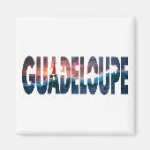 GUADELOUPE MAGNEET (Voorkant)