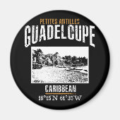 Guadeloupe Magneet (Voorkant)