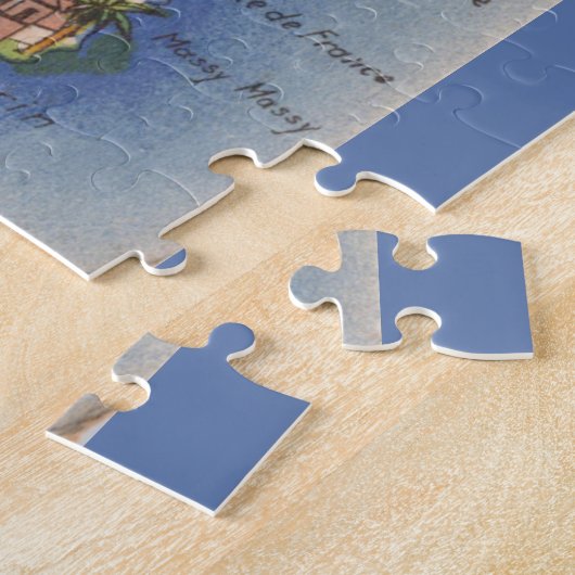  Guadeloupe Martinique Legpuzzel (Zijkant)