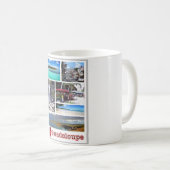 Guadeloupe - Mozaïek - Koffiemok (Voorkant rechts)