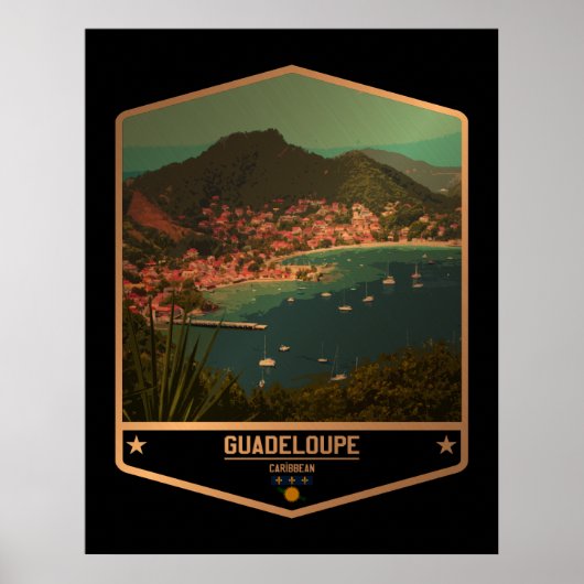Guadeloupe Poster (Voorkant)