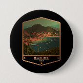 Guadeloupe Ronde Button 7,6 Cm (Voorkant)