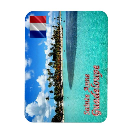 Guadeloupe - Sainte Anne - Magneet (Verticaal)