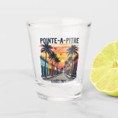 GUADELOUPE SHOT GLAS (Voorkant)