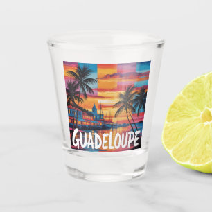 Guadeloupe shot glas