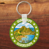 Guadeloupe Sleutelhanger (Voorkant)