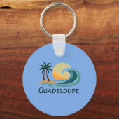 GUADELOUPE SLEUTELHANGER (Voorkant)