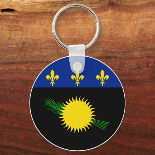 Guadeloupe sleutelhanger (Voorkant)