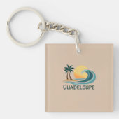 GUADELOUPE SLEUTELHANGER (voorkant)