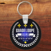 Guadeloupe Sleutelhanger (Voorkant)
