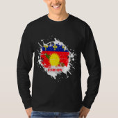 Guadeloupe Splash T-shirt (Voorkant)
