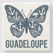 GUADELOUPE STENEN ONDERZETTER (Voorkant)