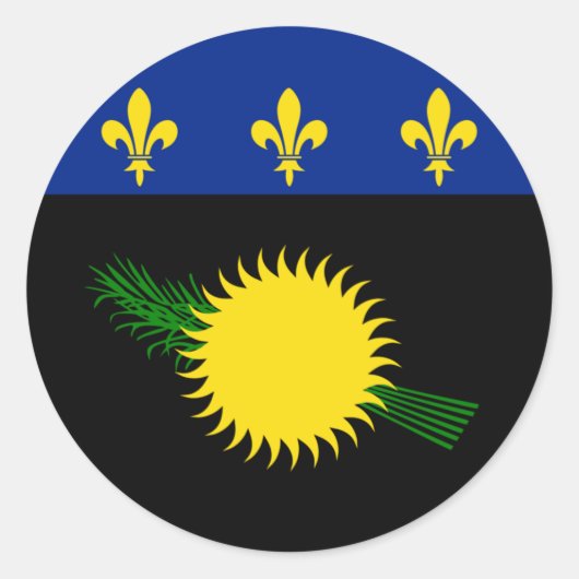 Guadeloupe Sticker (Voorkant)