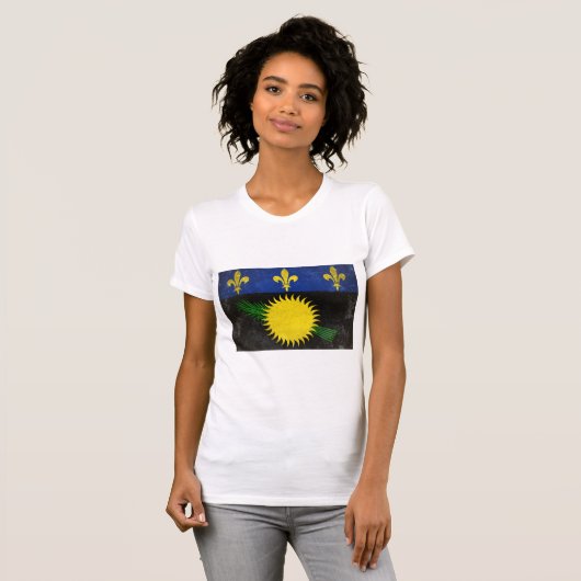 Guadeloupe T-shirt (Voorkant volledig)