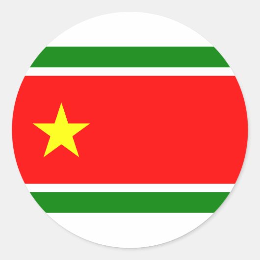 Guadeloupe (UPLG), Frankrijk Ronde Sticker (Voorkant)